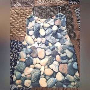 Moschino Mare Beach Rocks Top with Belt